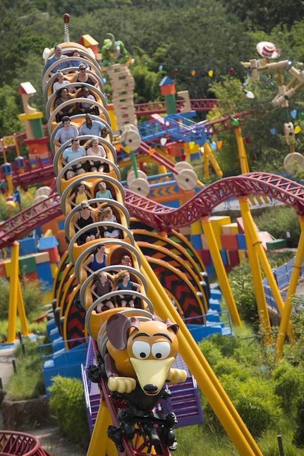 Slinky Dog Dash Disneys Hollywood Studios 2 US roller coasters 2018.