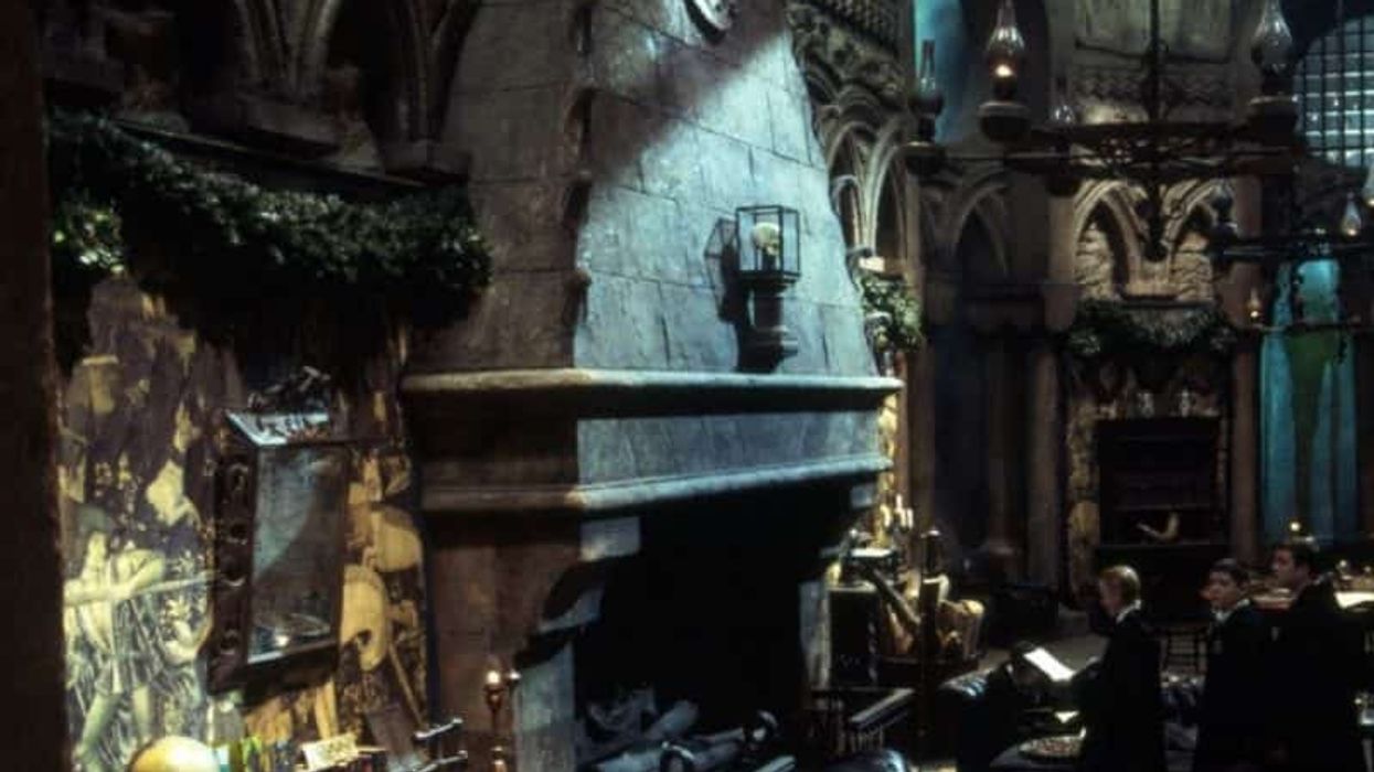 Slytherin Common Room Warner Bros Studio Tour London