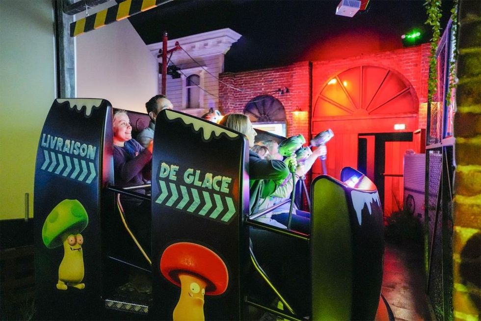 Smash and relaod - dark ride