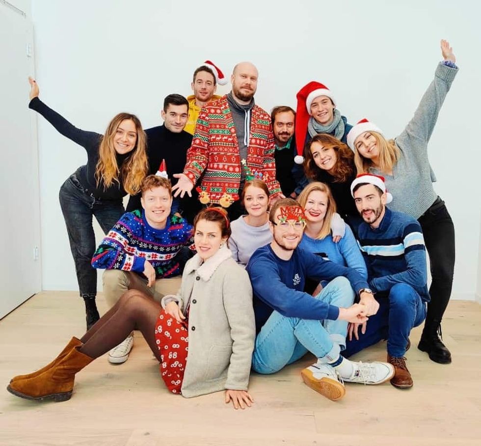 Smeetz Christmas Holidays Team Photo
