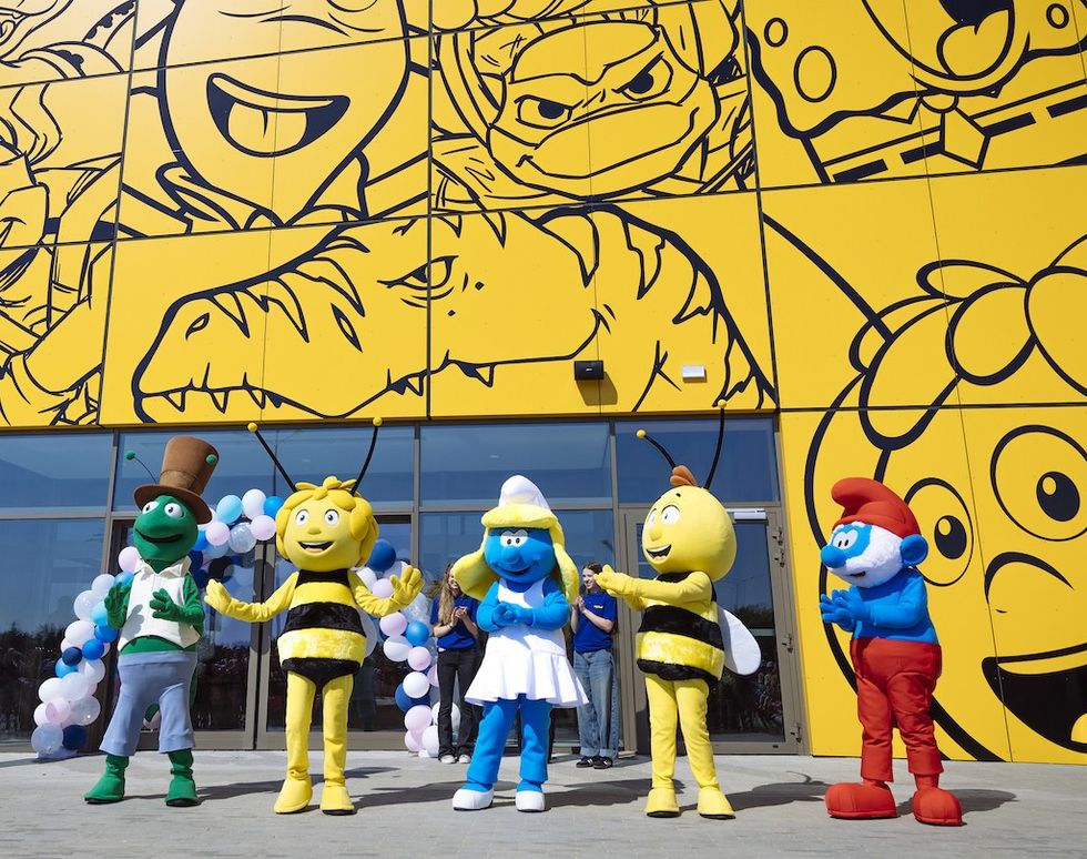 Smurfs-at-Majaland-Gdansk Momentum Leisure