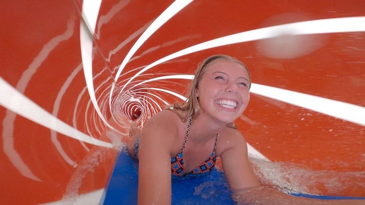 Soaky Mountain ProSlide in ride effects