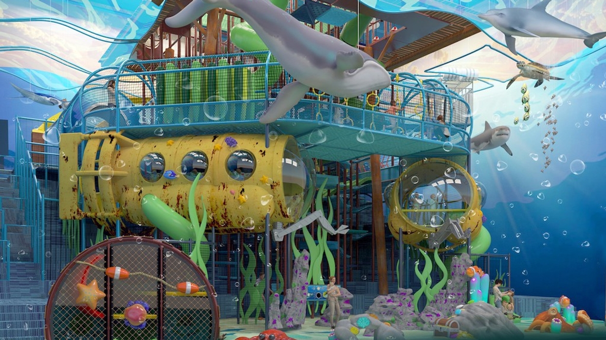 Soft Play Aquatic Themed IMAX refurb