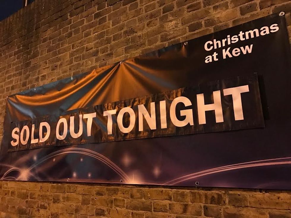 Sold Out Christmas at Kew