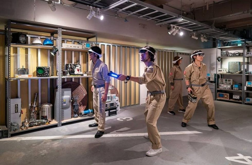 sony ghostbusters ar