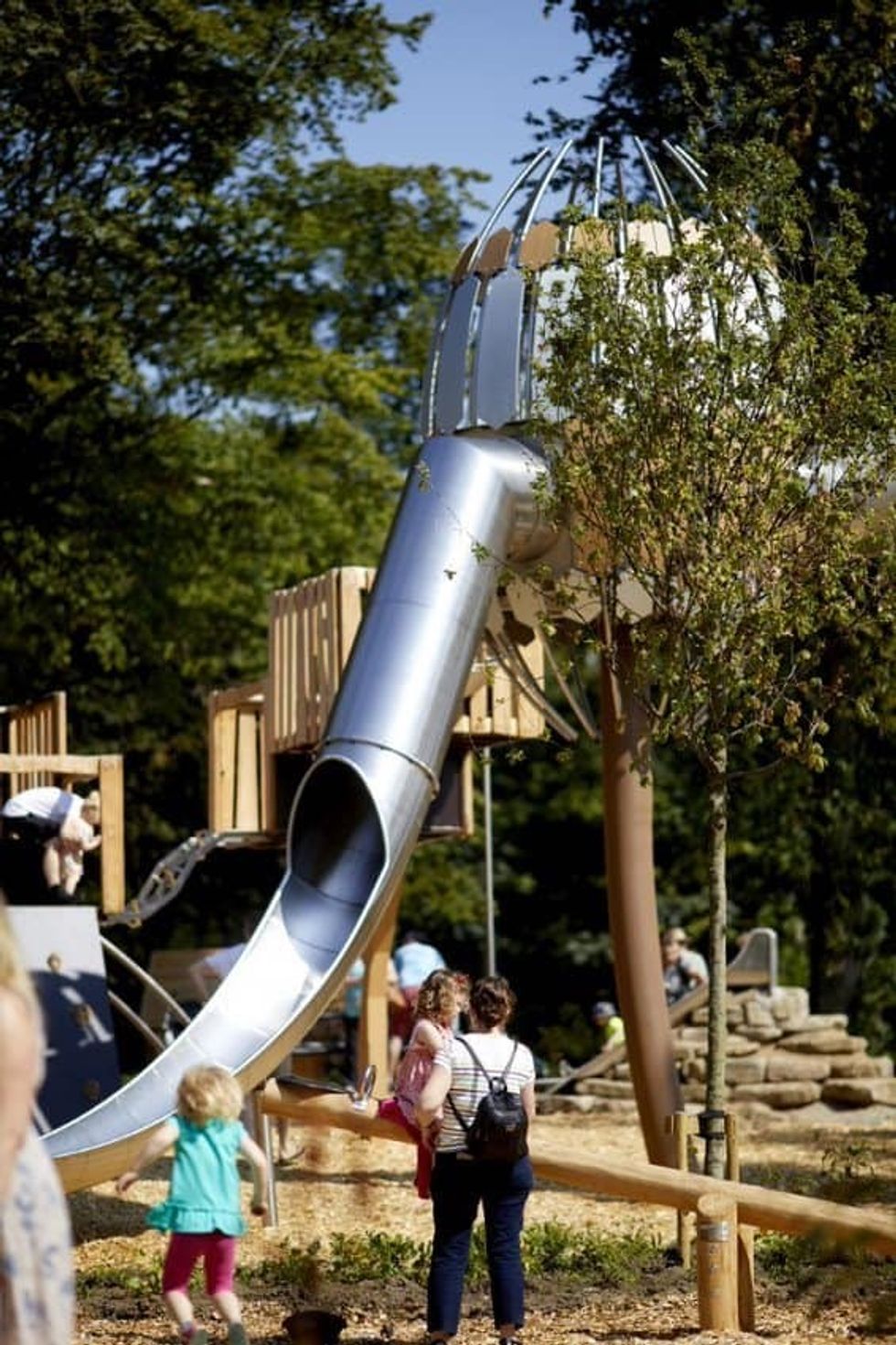 South Side play area Heaton Park