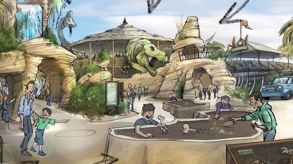 southport pleasureland dinosaur park