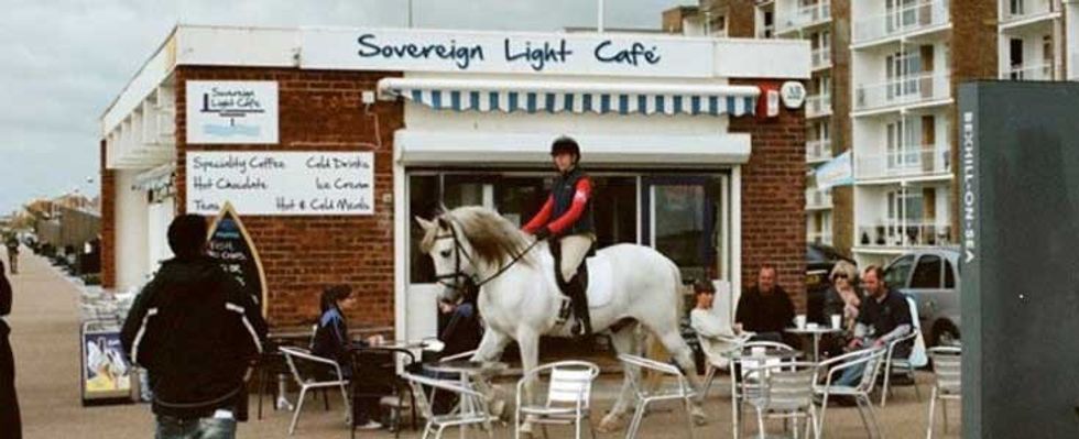 Sovereign Light Cafe featires on geotourist Keane walking tour app