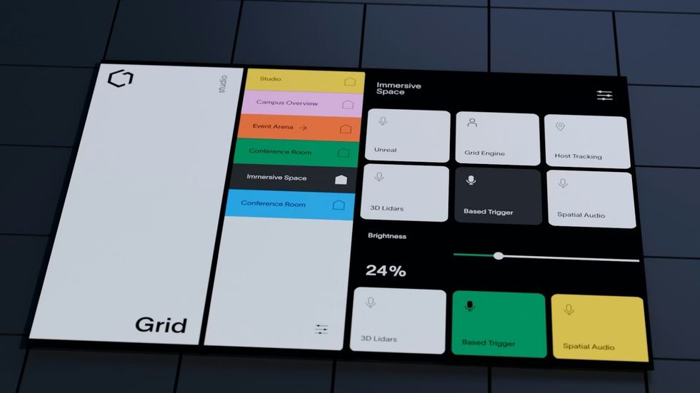 SP Grid Marketing Shot for UI Interface Design