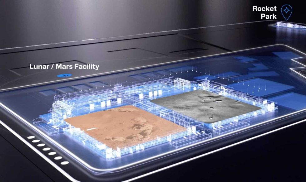 space center houston lunar mars facility