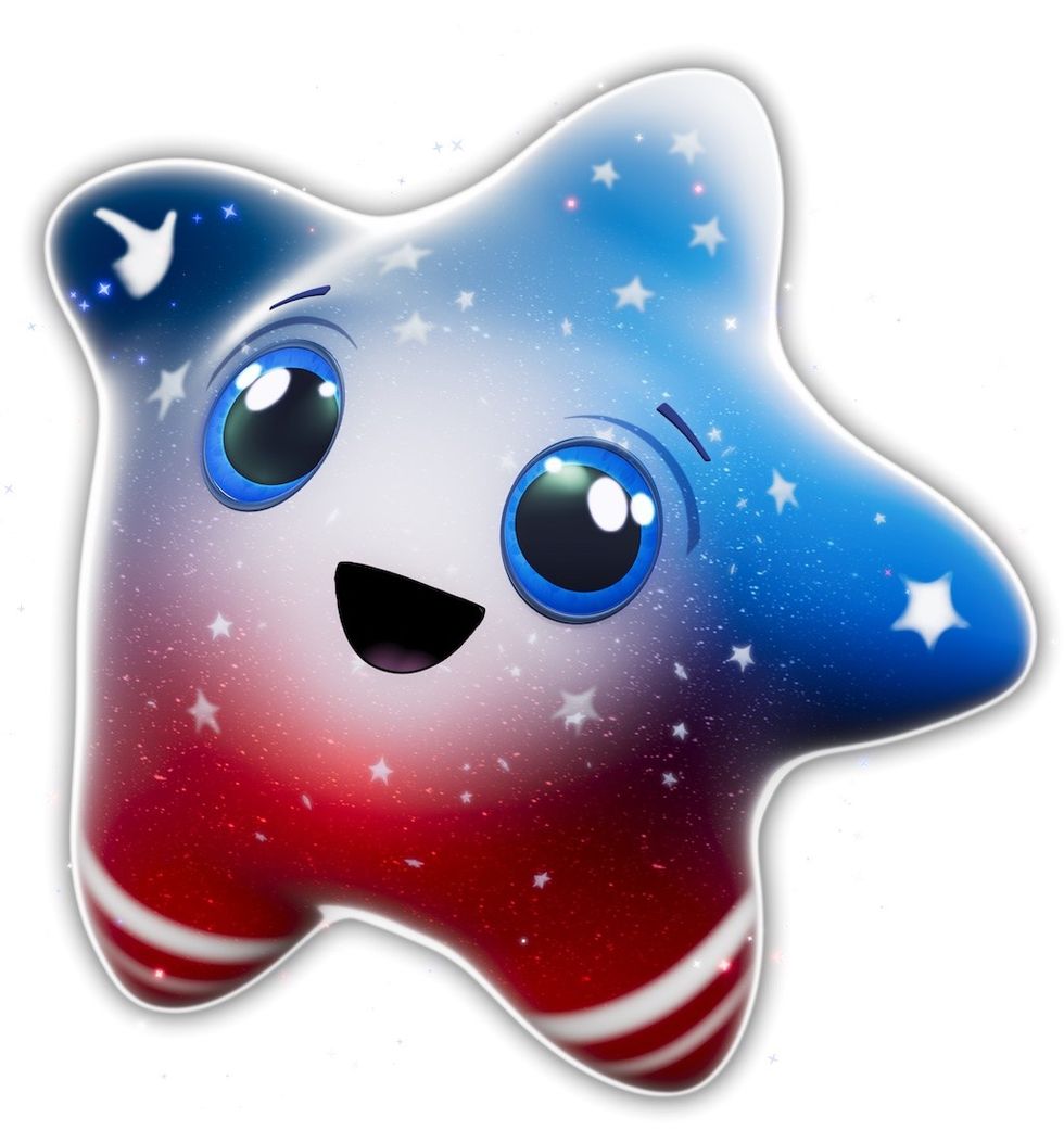 Spark - USA Pavilion mascot expo 2025