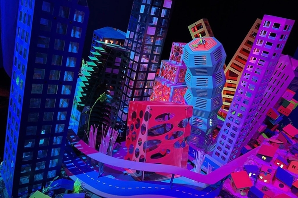 Spatial Holodeck city