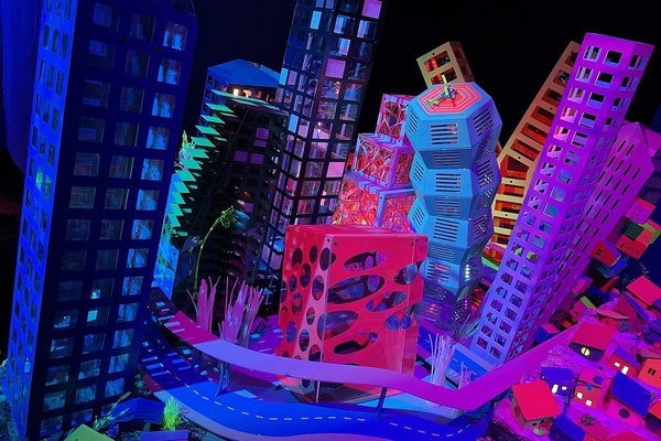 Spatial Holodeck city