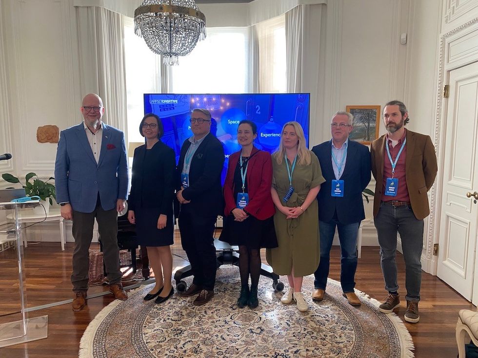 Speakers at the Lappset Creative Socialtainment seminar 2023