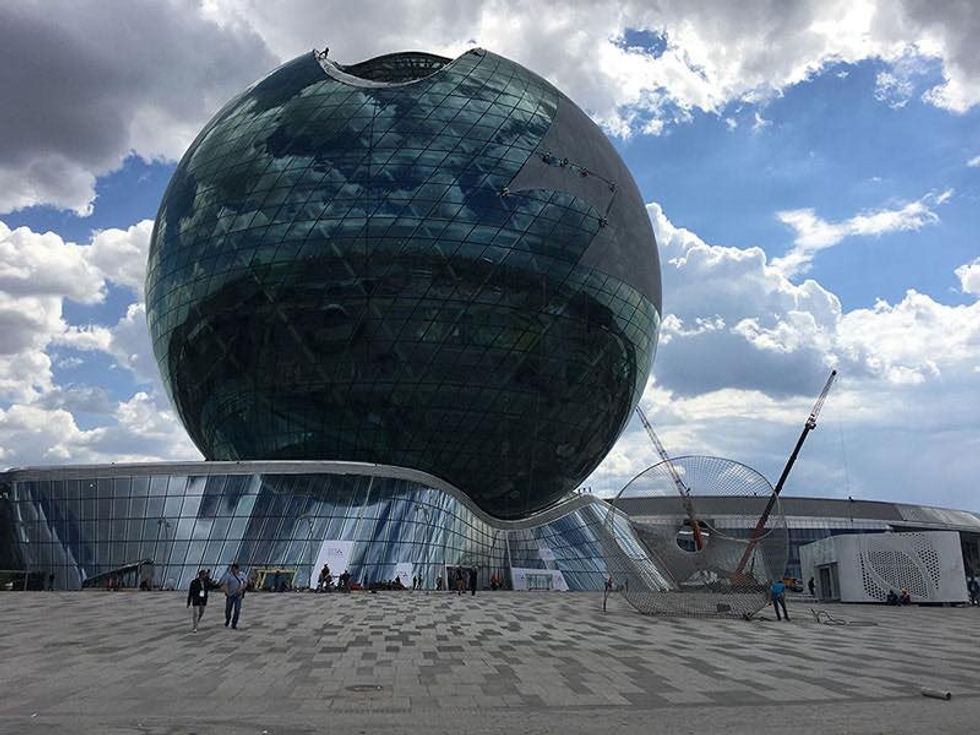 sphere structure 2017 astana