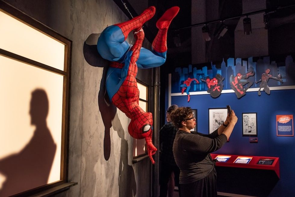 Spiderman-Room-Marvel-Universe-of-Super-Heroes-SC-Exhibitions