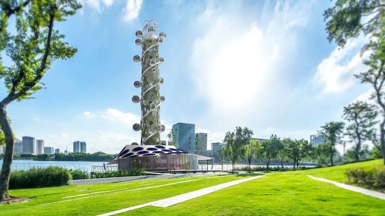 spiral tower