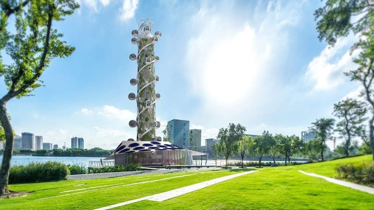spiral tower