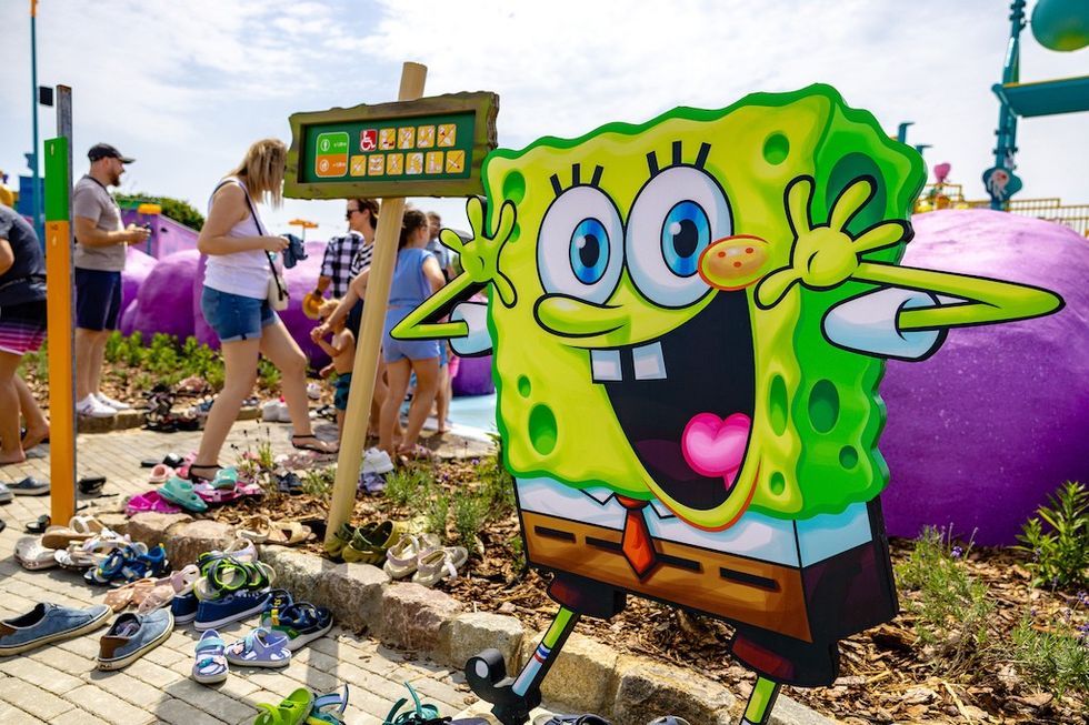 Spongebob at Majaland Gdansk Momentum Leisure