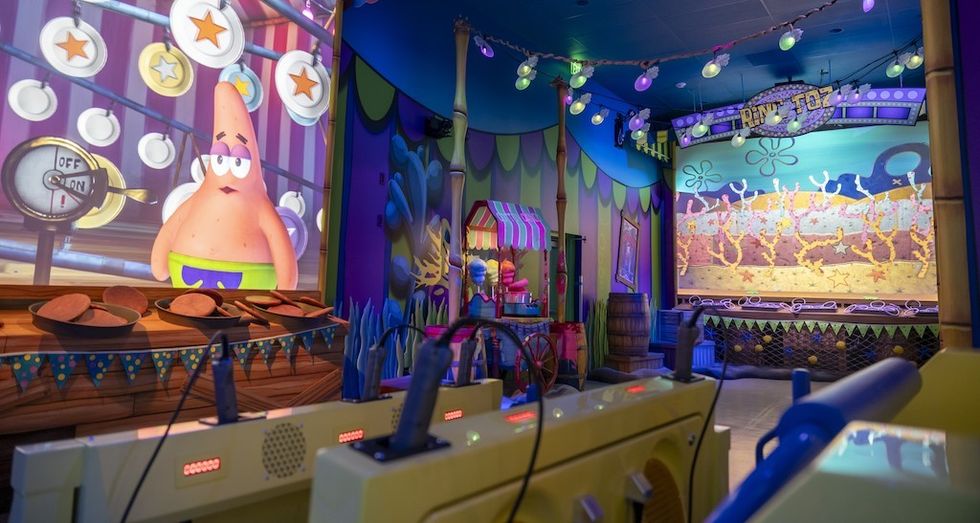 SpongeBob Carnival Ride Land of Legends