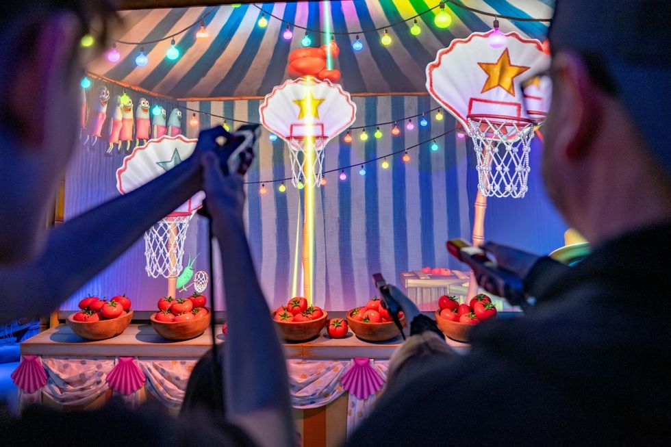 SpongeBob's Crazy Carnival Ride game play