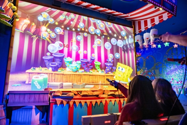 SpongeBob's Crazy Carnival Ride gameplay