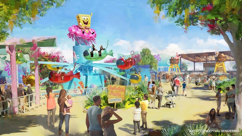 SpongeBob SquarePants Bikini Bottom universal kids resort