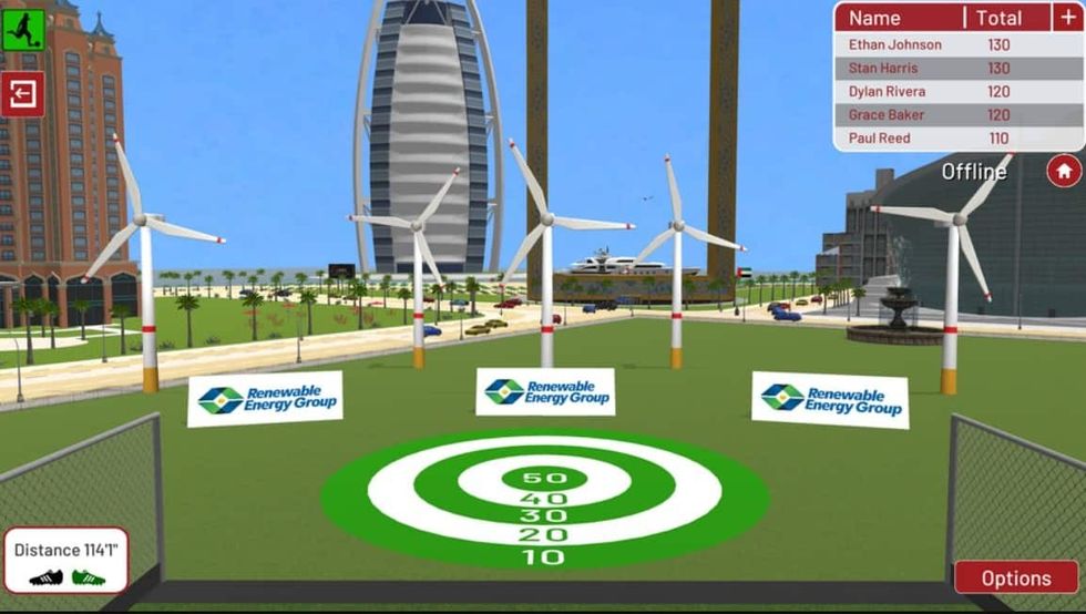 Sports Simulator Dubai Wind Power