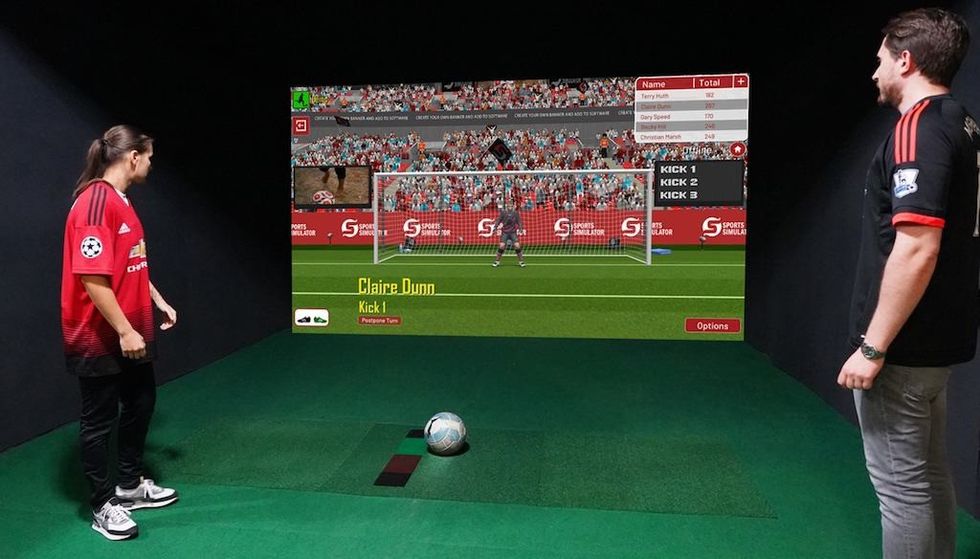 Sports Simulator Football IAAPA Expo Europe 2022
