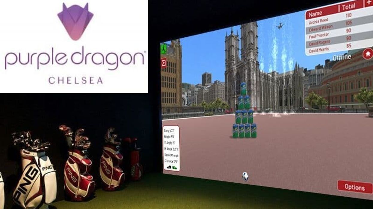 Sports Simulator Purple Dragon Chelsea Ten-Pin Bowling