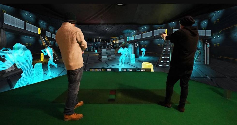 Sports Simulator Shooting