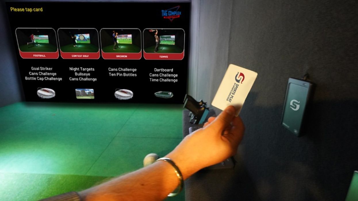 Sports Simulator touchscreen upgrade