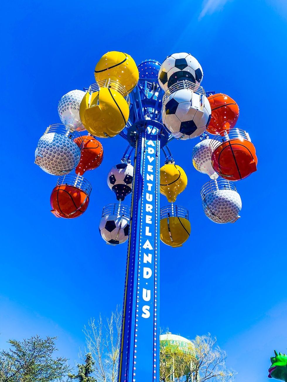 sports tower Adventureland Long Island