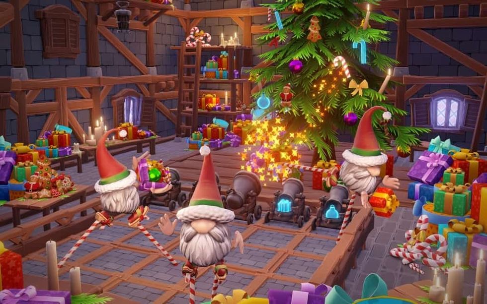 Spree Interactive Christmas VR level