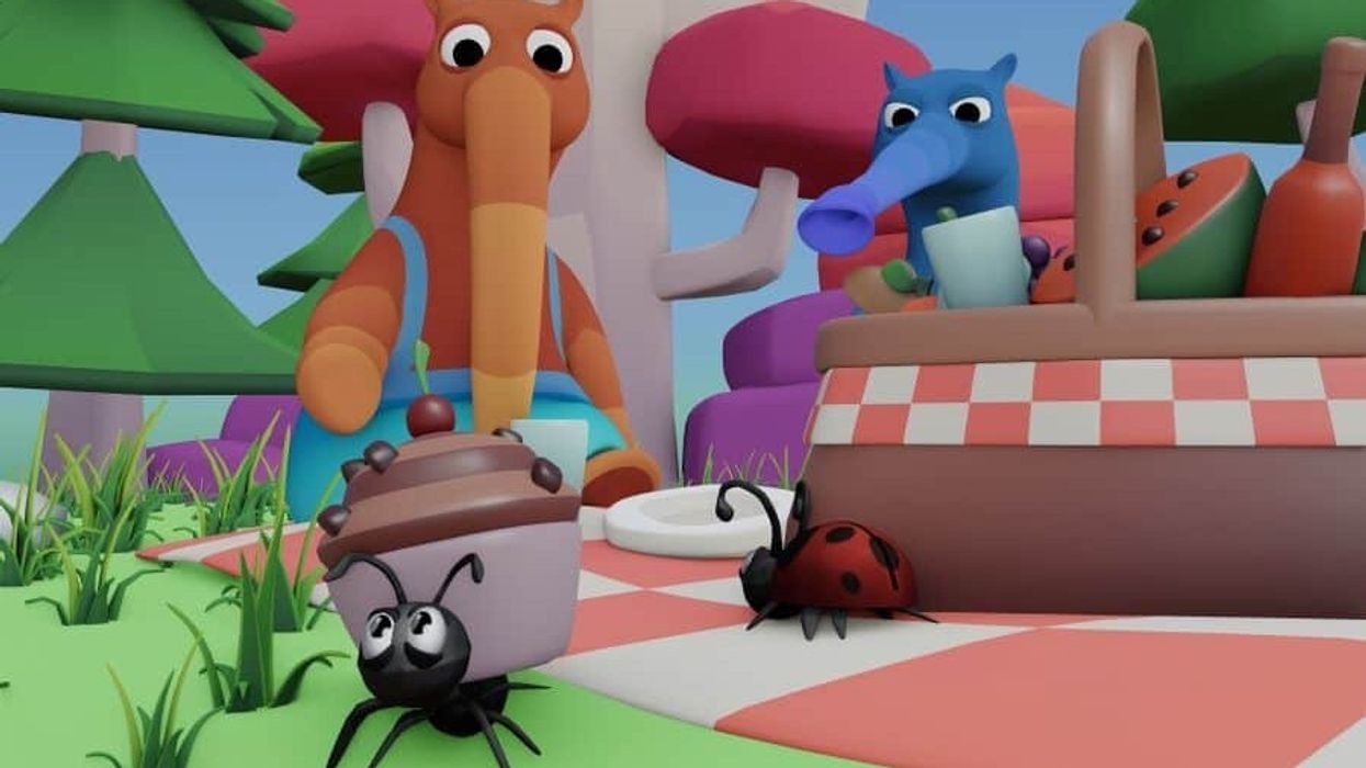 Spree Interactive Picnic Panic Poster