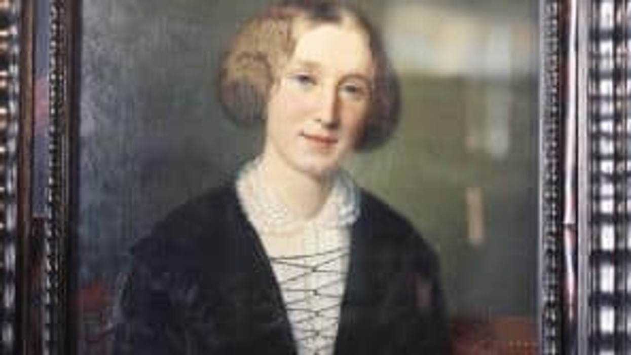 Squeaky Pedal George Eliot Author Portrait