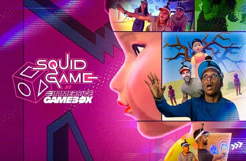 squid game netflix immersive experience