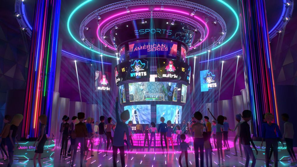 Squint Opera New York City plaza esports