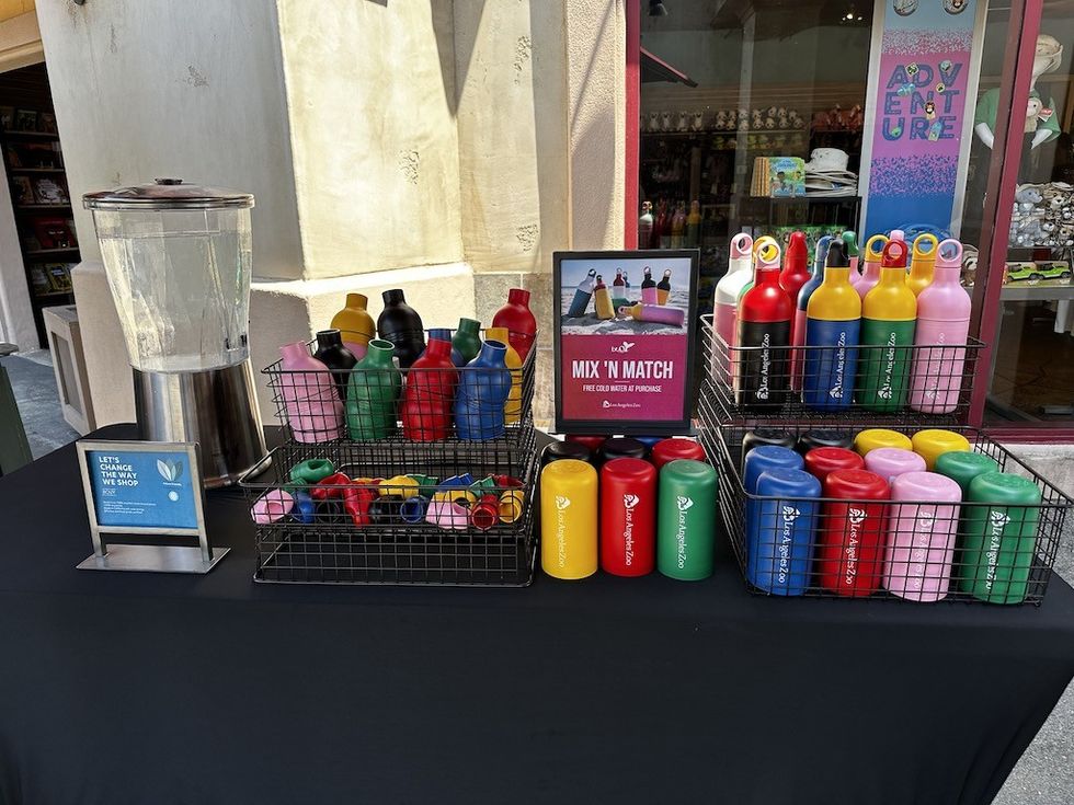 SSA Group Buoy Bottles at LA Zoo