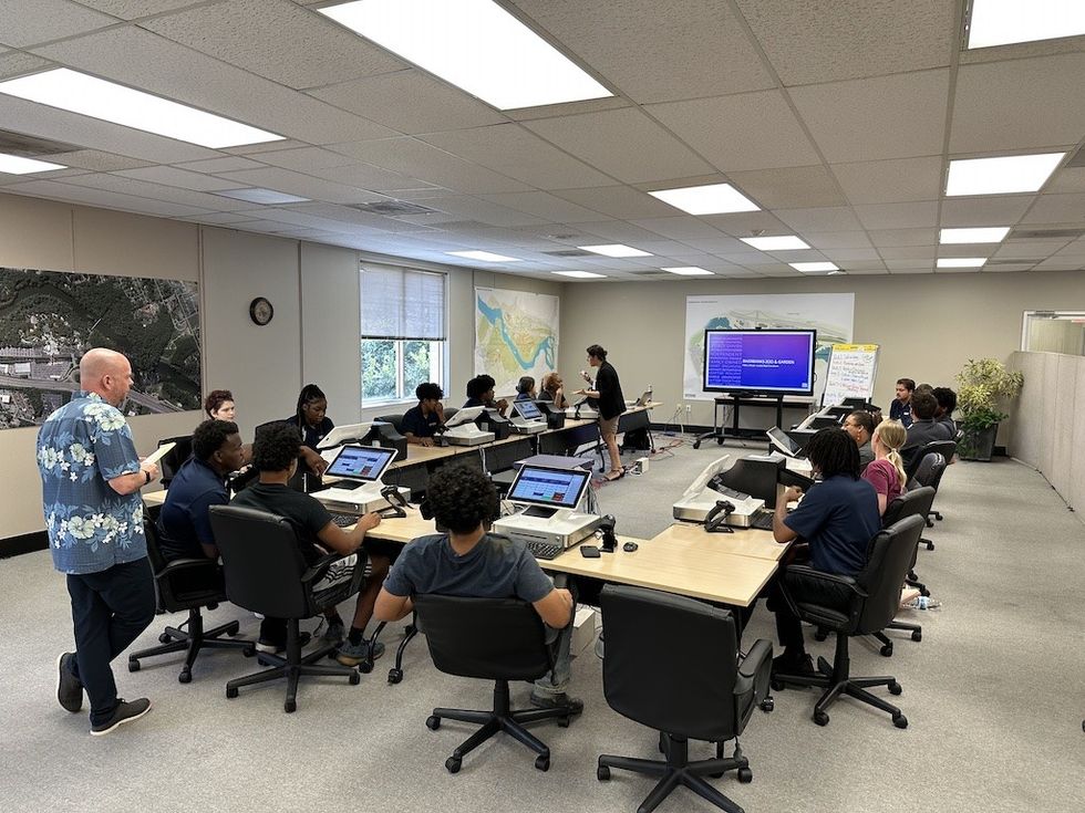 SSA Group training at Riverbanks Zoo