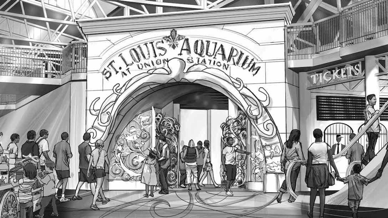 St. Louis Aquarium at union station entrance a (1)