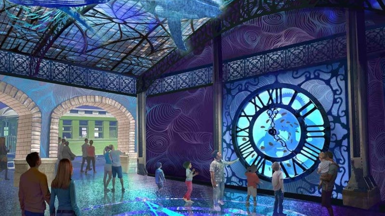 st. louis Aquarium at union station-Lobby-which-nods-to-the-architectural-design-of-Union-Station a