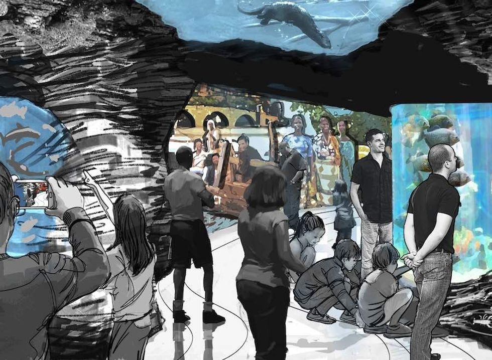 St. Louis Aquarium River journey zooceanarium pgav