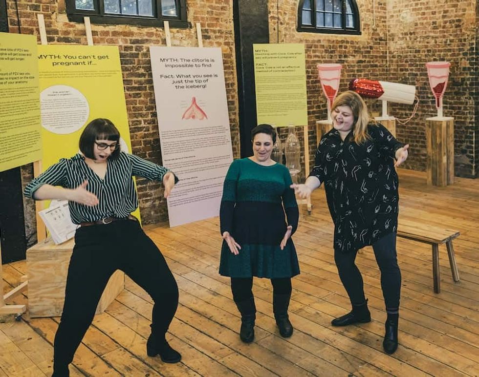 Staff at the Vagina Museum