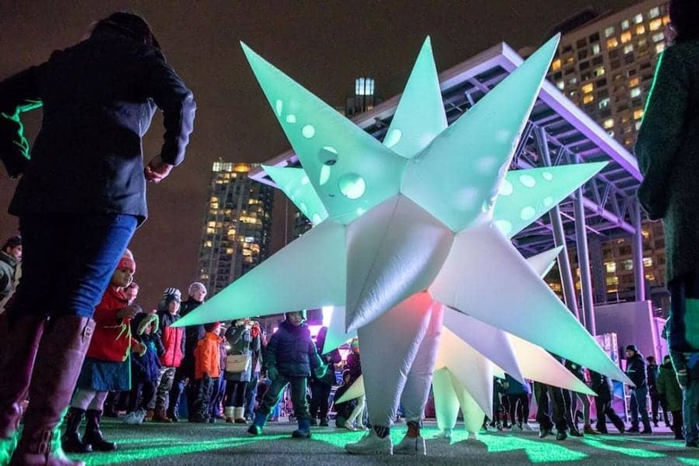 star costume illuminite creativiva performer toronto