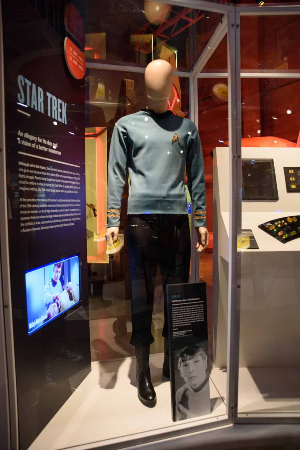 star trek exhibit edg