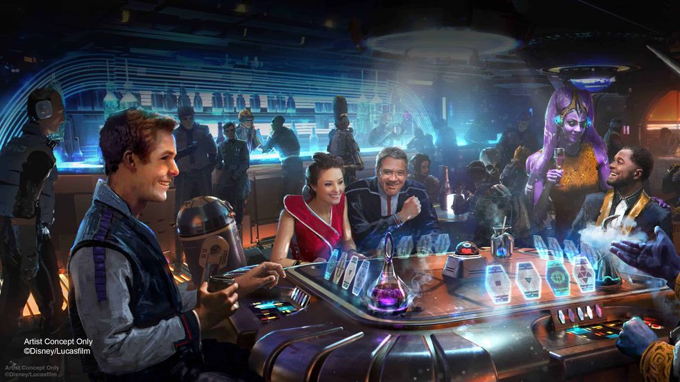 star wars galactic starcruiser sublight lounge