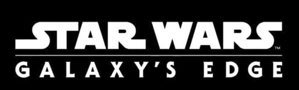 Star Wars Galaxys Edge logo.