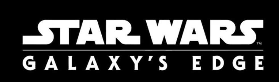 Star Wars Galaxys Edge logo.
