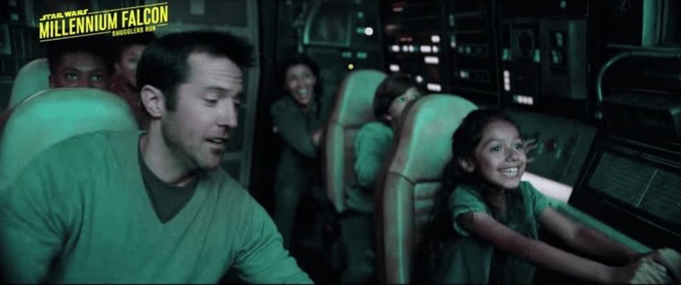 star wars land millennium falcon